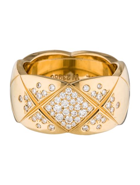 chanel diamond rings prices|Chanel ring with diamonds.